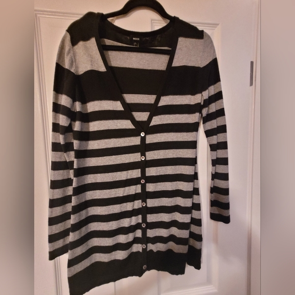 MEXX STRIPED CARDIGAN - Picture 1 of 3
